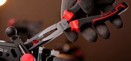 Pinza de punta RH‑1366 Ronix: precisión y fuerza para trabajos finos