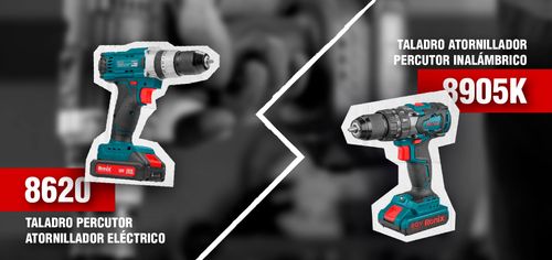 8620 vs 8905K: diferencias técnicas clave para elegir tu próximo taladro
